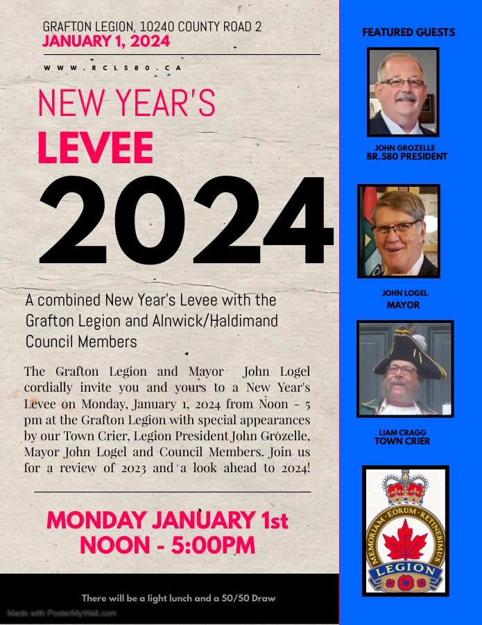 New Years Levee 2024