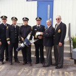 Cheque Presentation to Fire Dept July 16, 2014